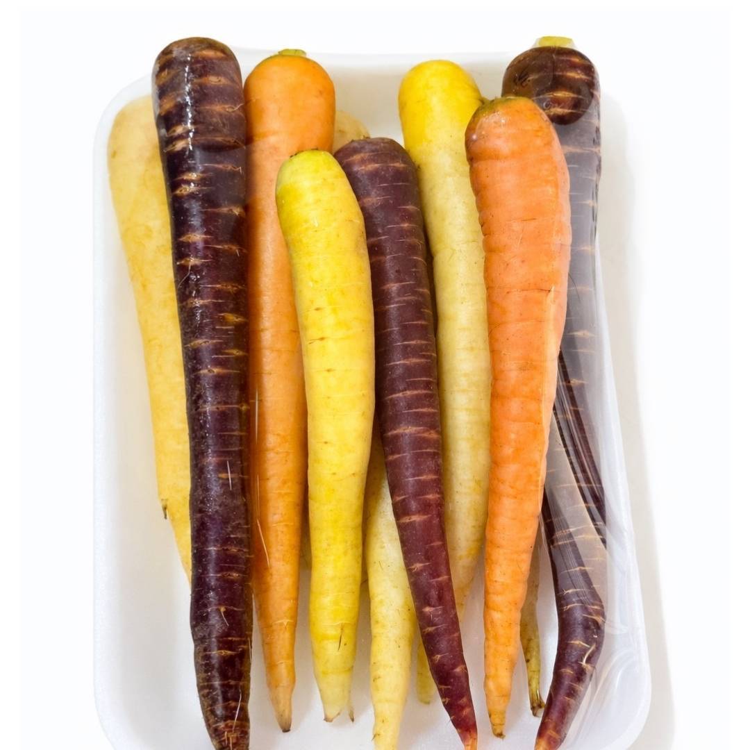 Rainbow carrots - 500gms