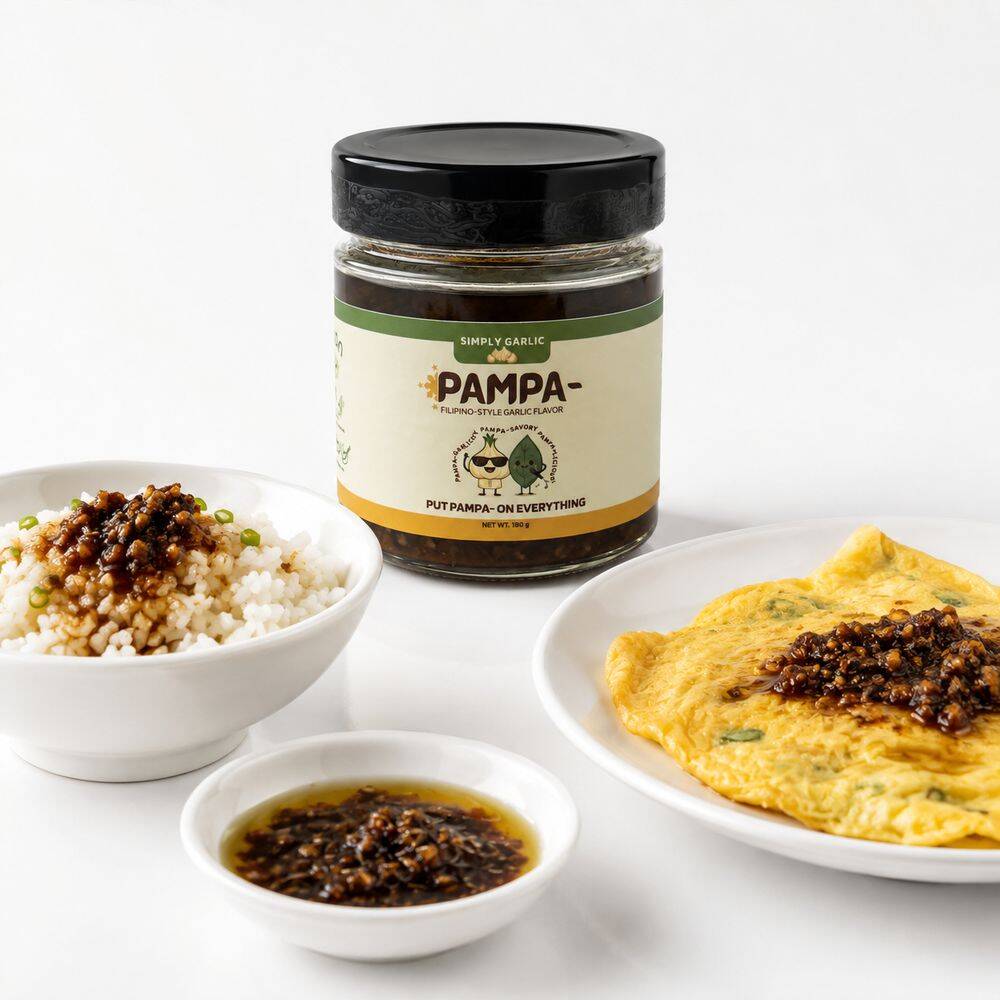 PAMPA- Filipino-Style Garlic Oil - Simply Garlic (200g) - Image 2