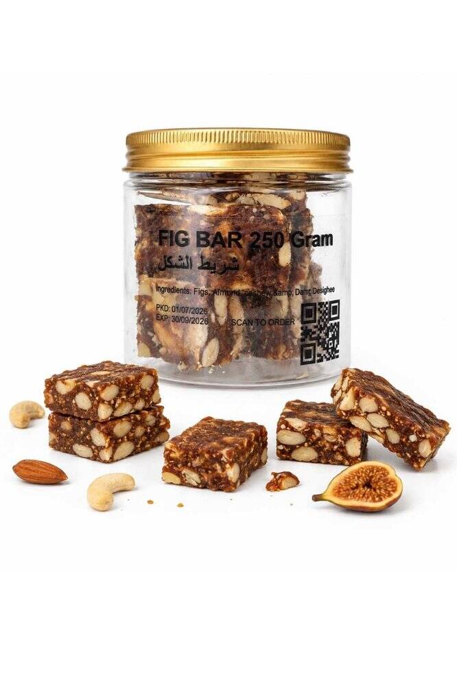 Fig Bar 250g – Figs, Almond & Cashew