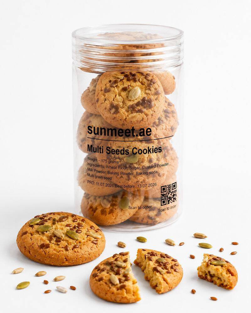 Multi Seeds Cookies – 175g